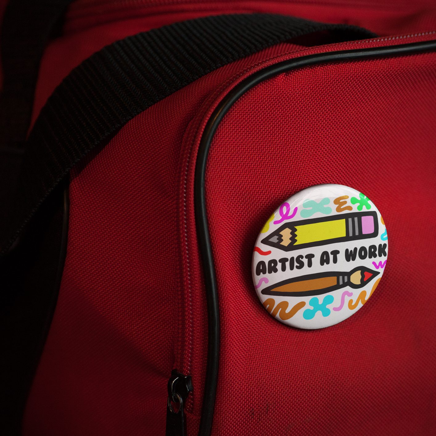 Artist at Work Badge