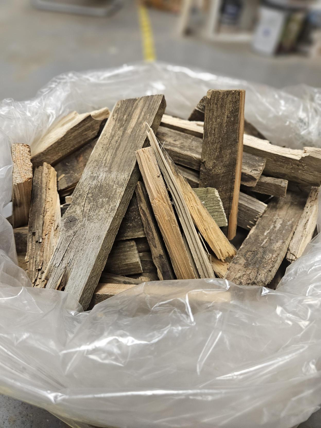 Recycled Wood Kindling