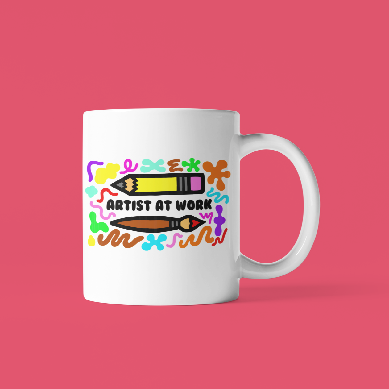 Artist at Work Mug