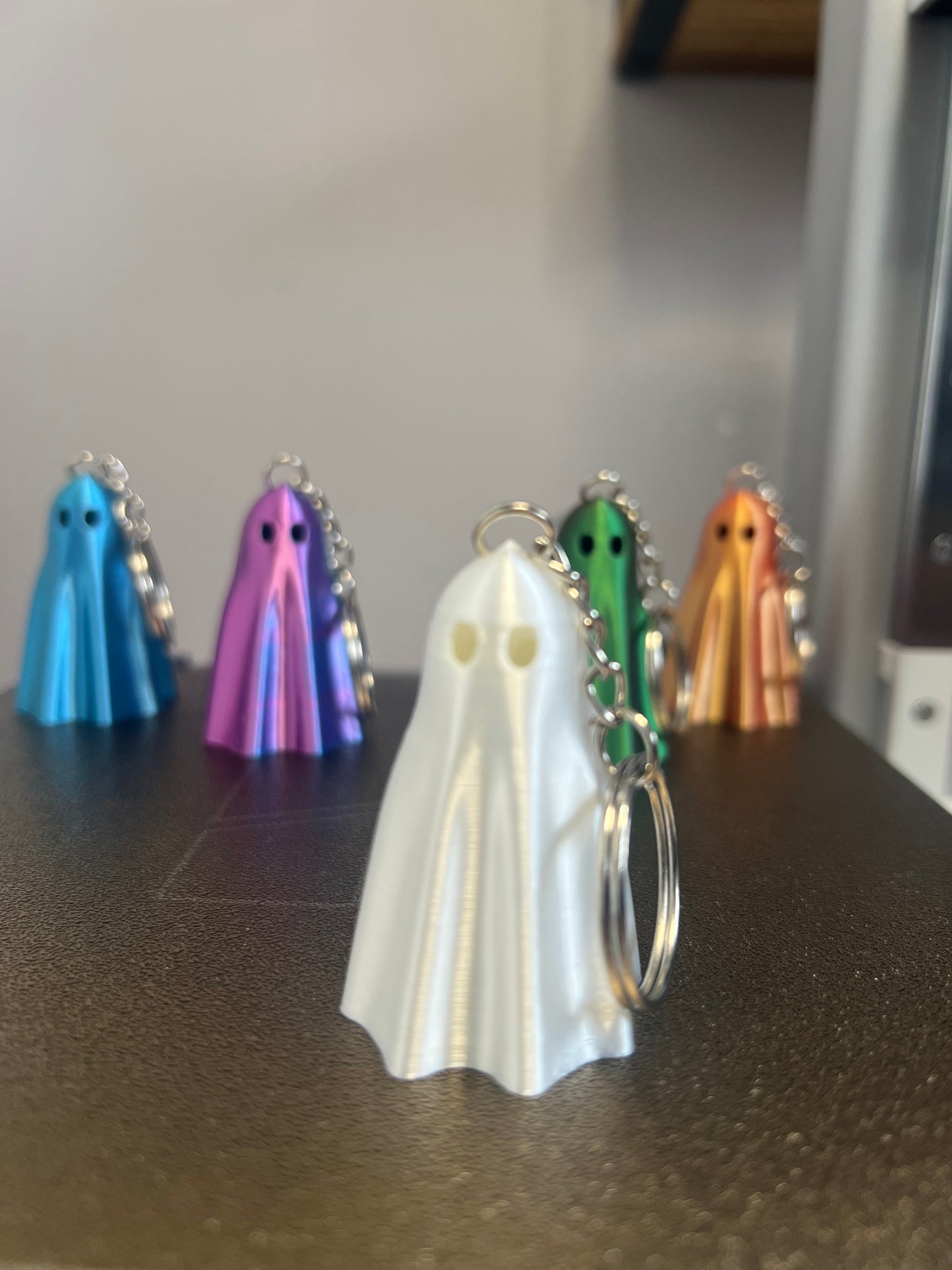Ghost Fidget Keychain