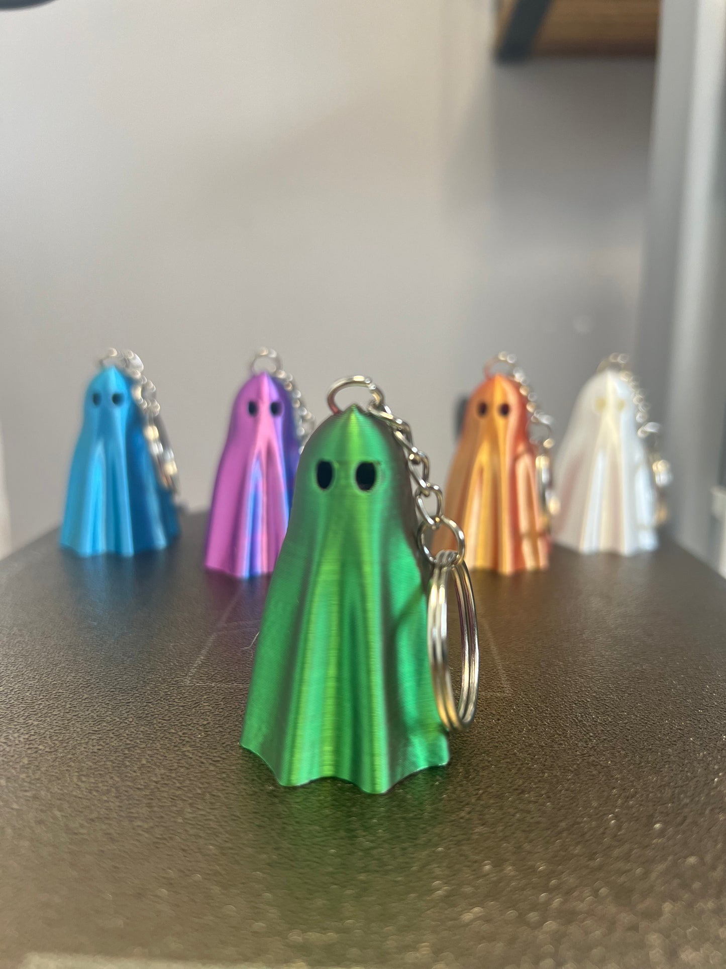 Ghost Fidget Keychain