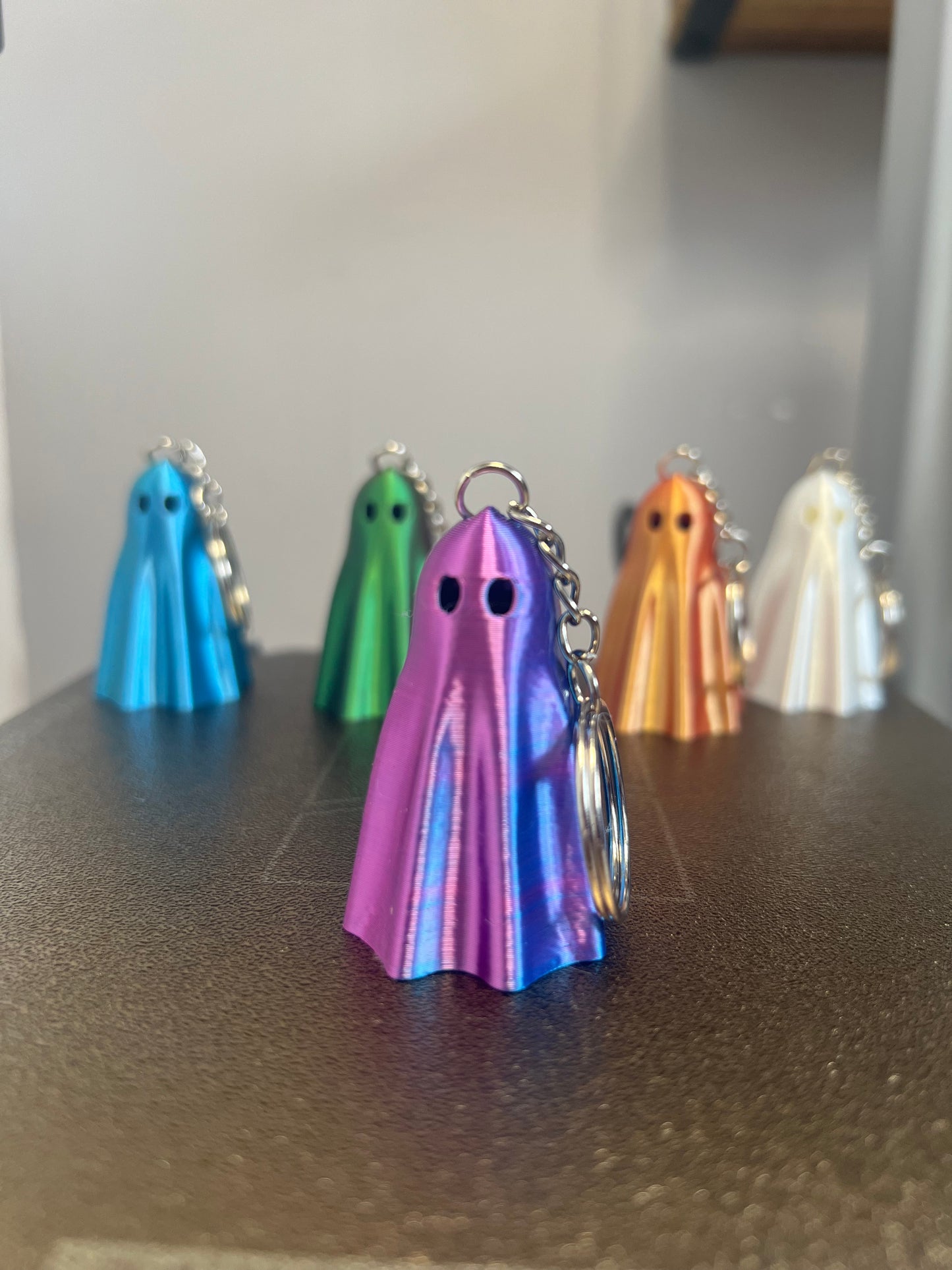 Ghost Fidget Keychain