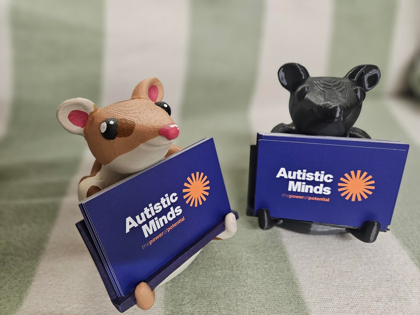 Resin Rat Business Card Holder